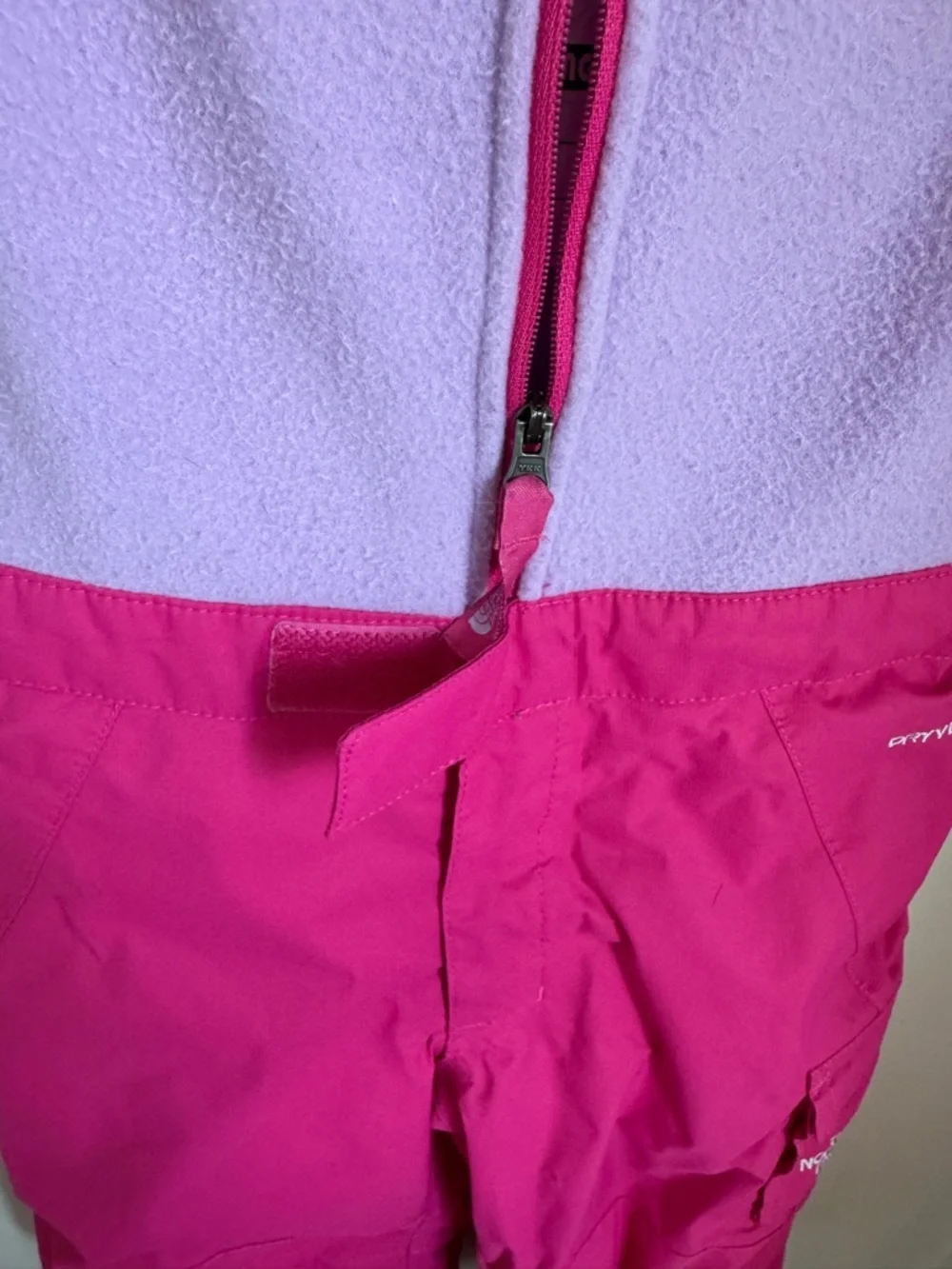The North Face Toddlers' Two-Tone Pink & Lavender Jacket 2T
